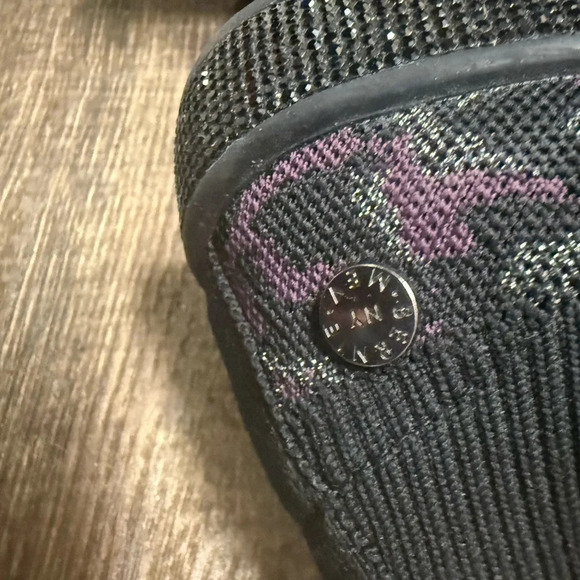 bernie mev. Size 9.5 (40) “Sparkle Serenity” Women's Purple and Black Shoes MINT - Picture 14 of 16